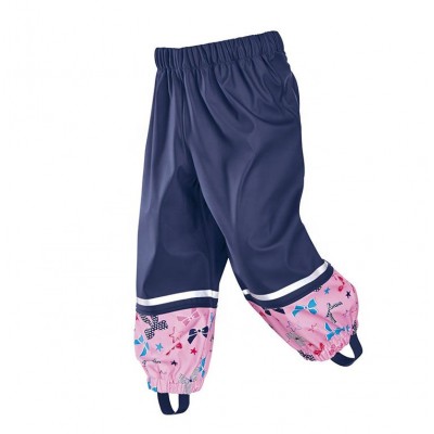 High Visibility Reflective Children Kids Waterproof Rain Trousers Pants for Boys Girls