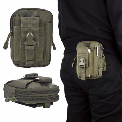 Camping Hiking Hunting Outdoor Compact Tactical Utility Belt Waist Bag Pack Molle Organizer Pouch