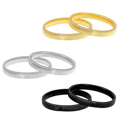 3 Pairs Elastic Anti-Slip Armbands Shirt Sleeve Bracelet Holders