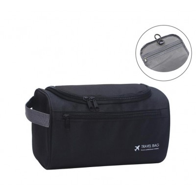 Canvas Hanging Waterproof Men Travel Toiletry Wash Organizer Bag