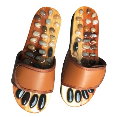 Men Foot Plantar Tens Massage Shoes Sandals Slipper